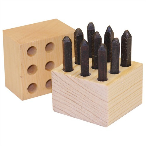 STEEL FIGURE STAMP SET 3/32''