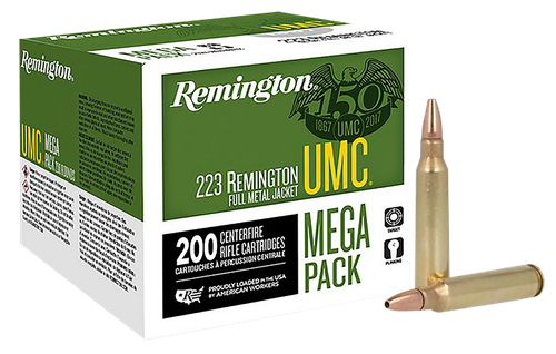 Remington UMC .223 Remington Ammo 45 Grain JHP Box of 200