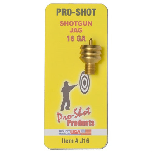 Pro-Shot Shotgun Cleaning Jag 16 Gauge Brass