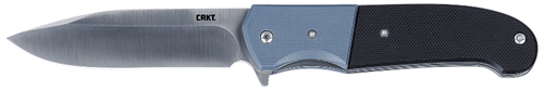 CRKT Ignitor Assisted Folding Knife 3.5" Drop Point Blade Black and Blue