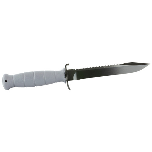 Glock Field Knife 6.5" Clip Point Carbon Steel Blade Polymer Handle Gray