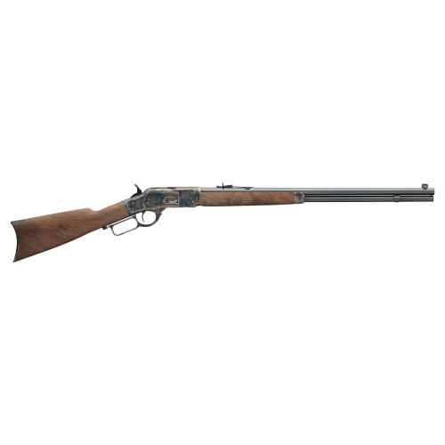 Winchester 1873 Sporter Lever Action Rifle 357/38 24" Octagon Blued Barrel Case Colored Frame Walnut Stock