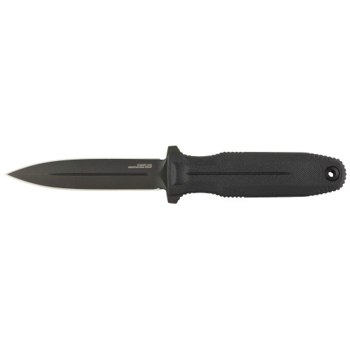 Sog Pentagon FX Fixed Blade Knife 4.77" Double Edge Cryo S35VN Steel Blade G10 Handle Black