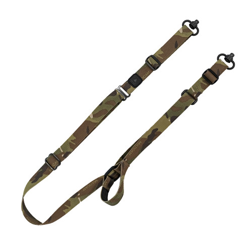 Grovtec QS 2-Point Sabre Sling with Swivels Nylon Black (1" Wide, Quick Slide Adjustment)