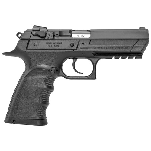 Magnum Research Baby Eagle III 9mm Luger Pistol 4.43" Barrel 15+1 Round Black