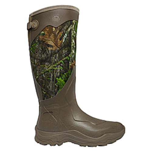 LaCrosse Men's Alpha Agility 17" Snake Boots Neoprene Mossy Oak Obsession 10 D