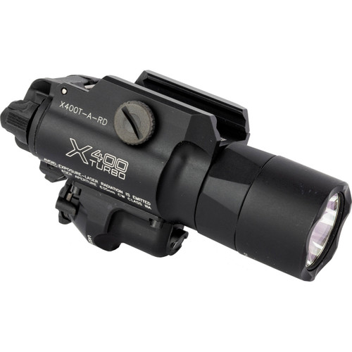 Surefire X400T-A Weapon Light with Red Laser Black