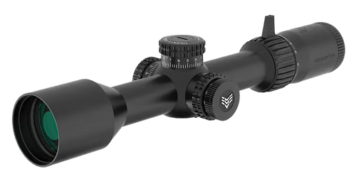 Swampfox Optics Kentucky Long Rifle Scope 2-12x44mm Illuminated RECCE MIL Reticle Black