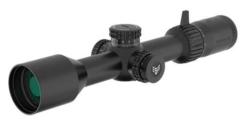 Swampfox Optics Kentucky Long Rifle Scope 2-12x44mm Illuminated RECCE MIL Reticle Black