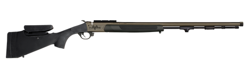 Traditions Pursuit XT Pro 45 Caliber Muzzleloading Rifle 26" Fluted Threaded Barrel Black Synthetic Stock