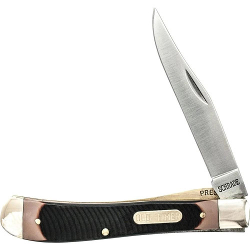 Battenfeld Knives Old Timer Trapper Folding Knife 3 7/8 Inch Single Blade