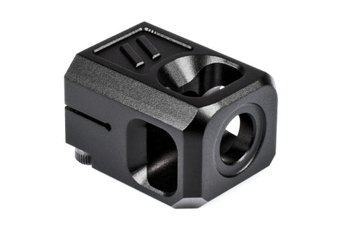 Zev Technologies V2 Pro Compensator for Glock 9mm 1/2x28 Thread Black