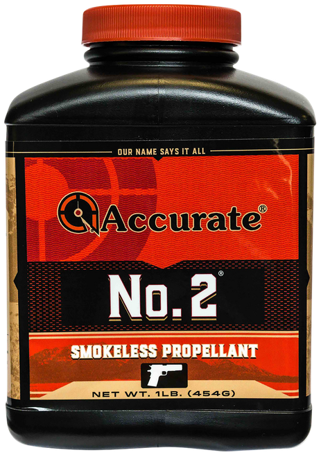 Accurate Powders No. 2 Spherical Pistol Powder 1 lbs