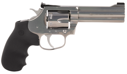 Colt King Cobra Target 357 Magnum Revolver 4.25" Stainless Steel Barrel 6 Round Black Rubber Grip