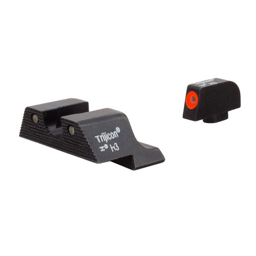 Trijicon HD XR Night Sight Set for H&K .45C, .45C Tactical, P30, P30L, P30SK, VP9 Green Tritium