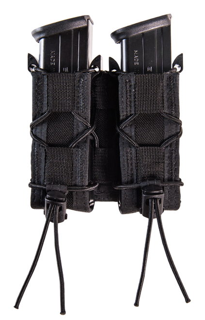 High Speed Gear 13PT12BK TACO Double Pistol Magazine Pouch Black Nylon High Speed Gear 13PT12BK TACO Double Pistol Magazine Pouch Black Nylon