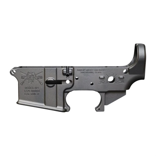 M4 ANGRY PATRIOT STRIPPED LOWER RECEIVER BLACK