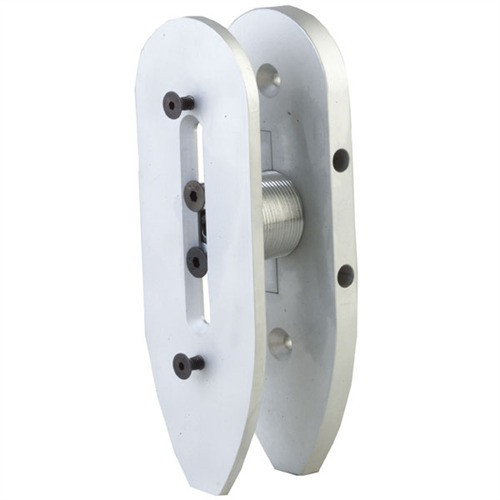 STANDARD ADJUSTABLE BUTT PLATE SILVER ALUMINUM