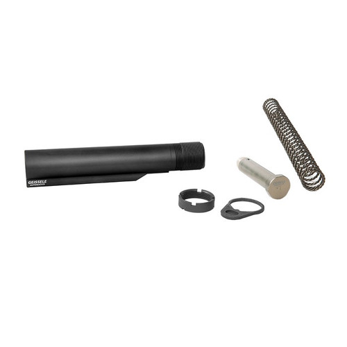 Geissele Automatics Premium Buffer Tube Assembly AR-15 Carbine Black (Includes Super 42 Spring, H1 Buffer)