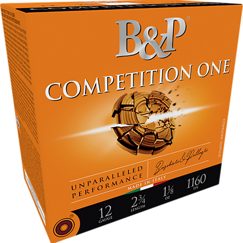 Baschieri & Pellagri Competition One .410 Gauge Ammo 2-1/2" #8 Shot 1/2 oz Box of 25