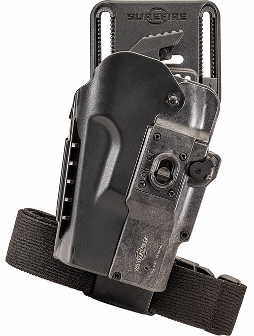 SureFire Masterfire Pro Rapid Deploy Holster Right Hand Universal Polymer Black