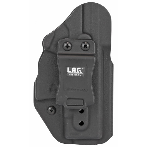 L.A.G. Tactical Liberator MK II IWB/OWB Holster Ambidextrous Glock 26, 27, 33 Kydex Black - Image 1 L.A.G. Tactical Liberator MK II IWB/OWB Holster Ambidextrous Glock 26, 27, 33 Kydex Black - Image 1