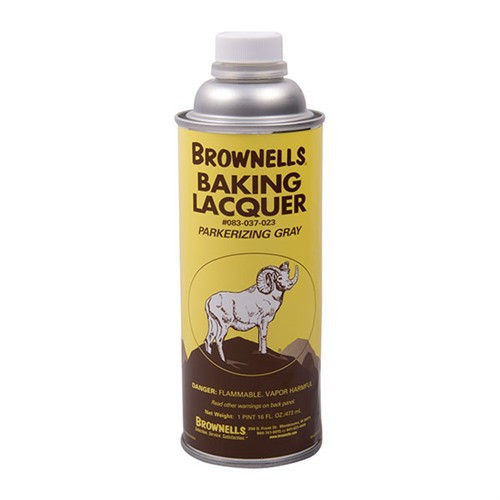 Brownells 16 oz Parkerizing Gray Baking Lacquer