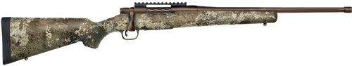 Mossberg Patriot Predator Bolt Action Rifle 350 Legend 20" Threaded Barrel Strata Camo Stock