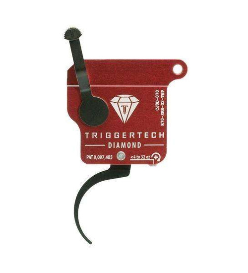 TriggerTech R70SRB02TNP Diamond Without Bolt Release Remington 700 Black