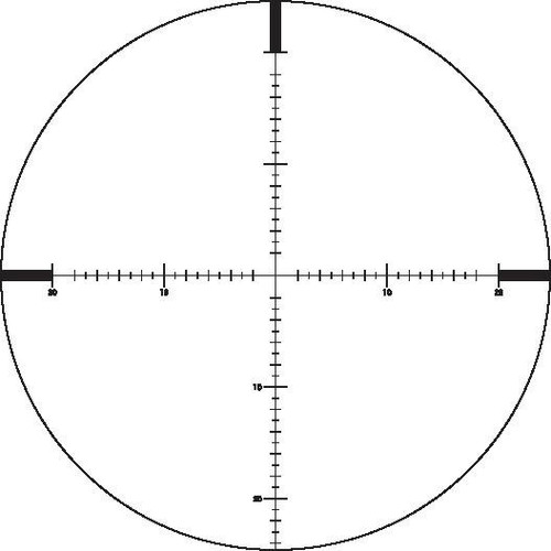 German Precision Optics Centuri Rifle Scope 4.5-27x50 30mm MOA Illuminated Reticle Black