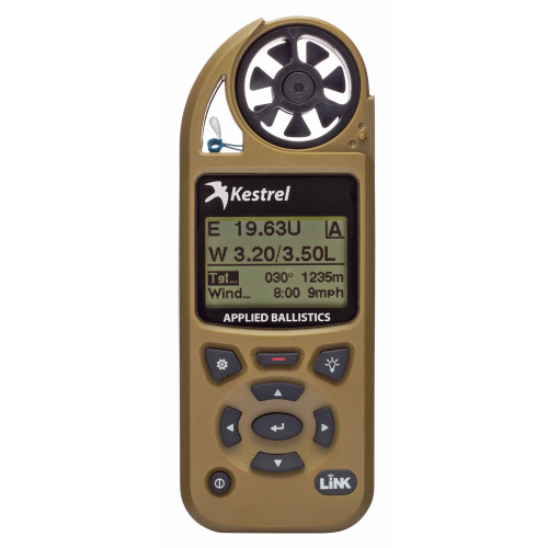 Kestrel 5700 Elite Weather Meter with Applied Ballistics and LiNK Flat Dark Earth Kestrel 5700 Elite Weather Meter with Applied Ballistics and LiNK Flat Dark Earth
