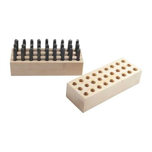 STEEL LETTER STAMP SET 3/32''