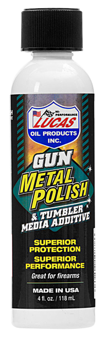 Lucas Oil Gun Metal Polish 4 oz Liquid