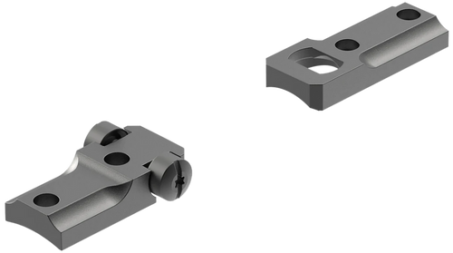Leupold 2-Piece Standard Steel Base Winchester 70 Matte Black (Fits Winchester Model 70, Reversible Front Base)