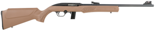 Taurus Rossi RS22 Semi-Automatic Rifle .22 LR 18" Barrel Brown Synthetic Stock