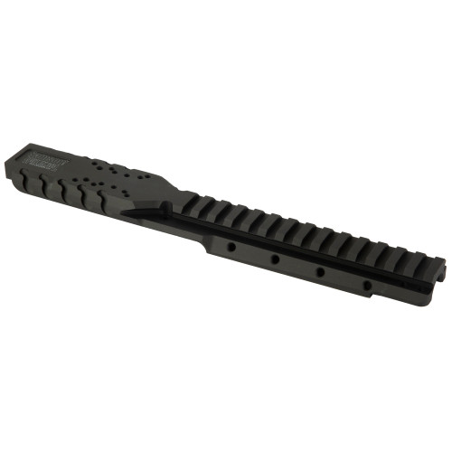 Samson Hannibal Rail for Ruger Mini-14 (Black Anodized Finish, Includes 2" Picatinny Rail & QD Swivel Mount, Compatible with Trijicon RMR & Leupold DeltaPoint Pro)