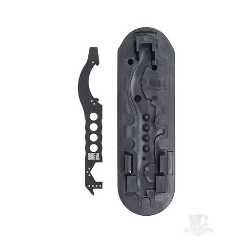 Multi-Tasker M:4 AR-15 Tool with Black Butt Pad Multi-Tasker M:4 AR-15 Tool with Black Butt Pad