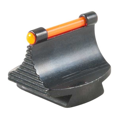 Marble's 0.5 Inch Fiber Optic Front Sight Steel Orange