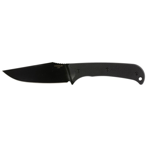 Hogue Extrak XL Fixed Blade Knife 3.9" Clip Point CPM M4 Blade G10 Handle Black