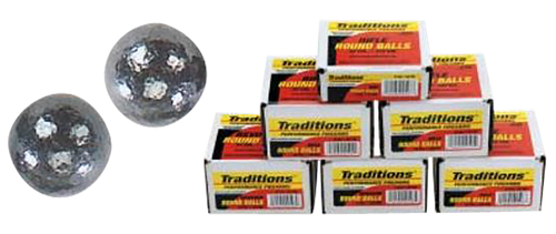 Traditions A1241 50 Caliber Lead Round Balls 177 Grain 20 per Box