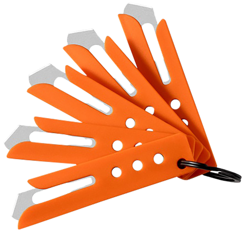 Hogue Expel Scalpel Blade Guard Kit: 5 Blades, 5 Guards, 1 Key Ring