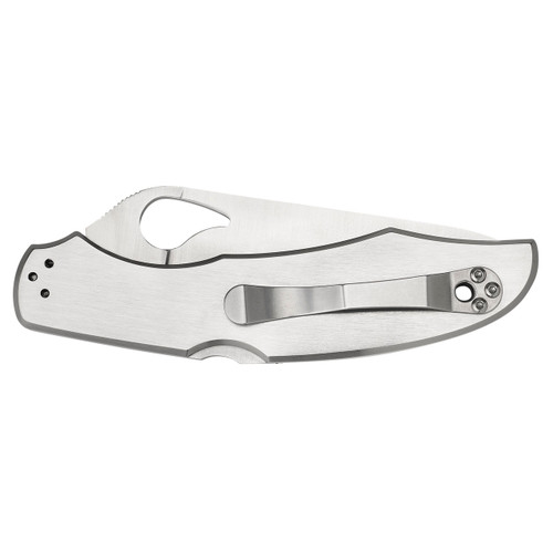 Spyderco Byrd Cara Cara Pocket Knife 3.75" Combination Blade Black