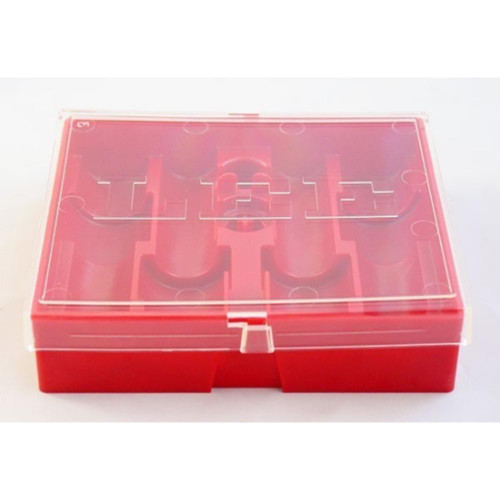 Lee 4-Die Storage Box Red