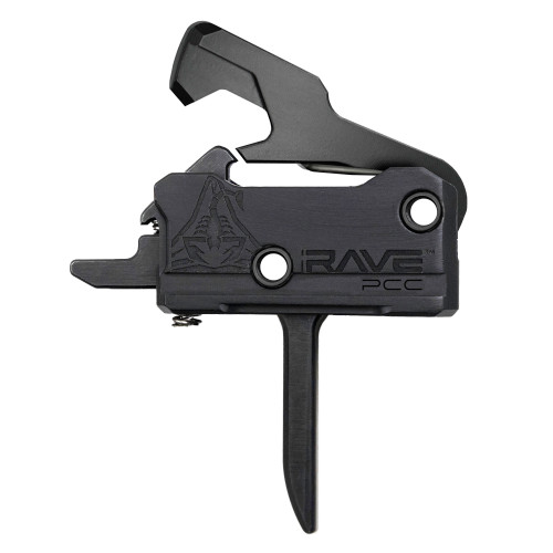 Rise Armament T017FPCCBLK Rave PCC Single-Stage Trigger 3.5 lb Black