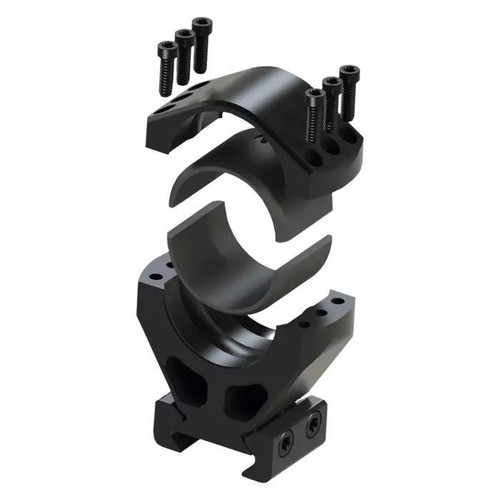 DEMO Burris Steel XTR Signature Scope Ring Set with Pos-Align Offset Inserts 30mm .1.00" Height Matte