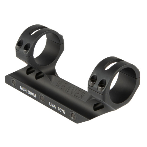 Weaver MSR Optics Mount 30mm Matte Black