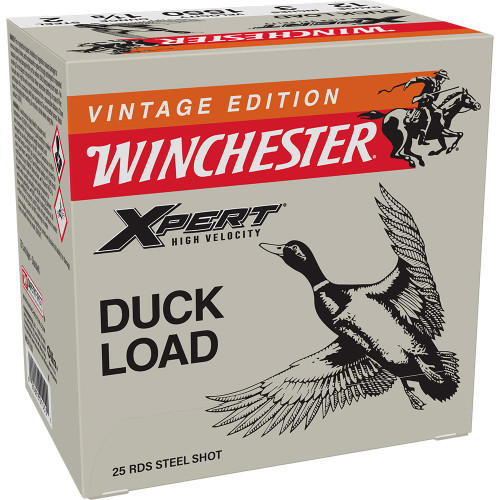 Winchester Vintage Edition Xpert Waterfowl Duck Shotshells 12ga 3" 1-1/8oz 1550fps #2 25/ct