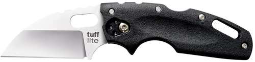 Cold Steel Tuff Lite Pocket Knife 2.5" Sheepsfoot AUS-8A Blade Black Griv-Ex Handle