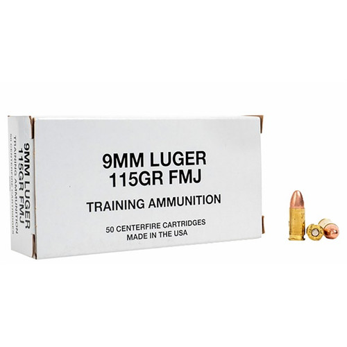 CCI Blazer 9mm Luger Ammo 115 Grain Full Metal Jacket Box of 50