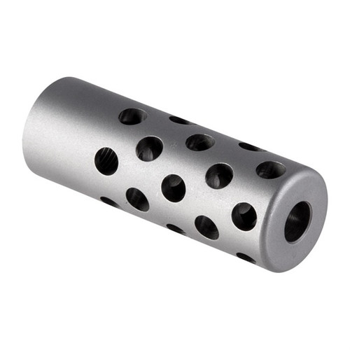 QUIET MUZZLE BRAKE 30 CALIBER 5/8-24 STAINLESS STEEL